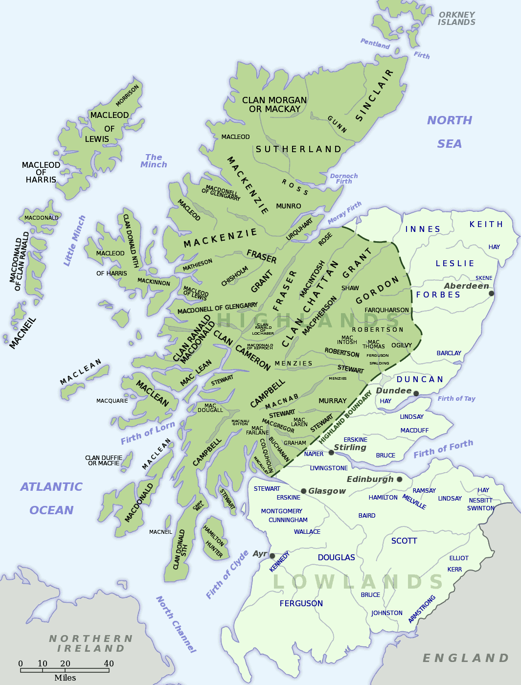 clans of scotland